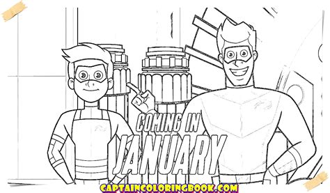 Nickelodeon Coloring Pages Henry Danger Those Are Essential For