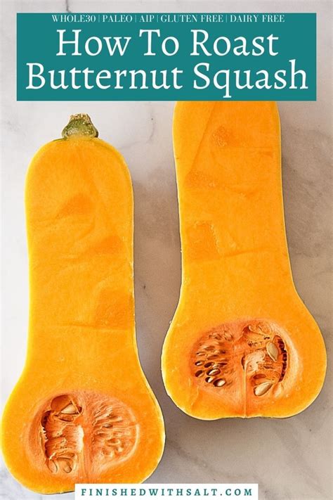 How To Roast Butternut Squash Recipe Oven Roasted Butternut Squash