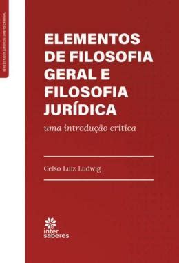 Elementos De Filosofia Geral E Filosofia Juridica 9788522706167