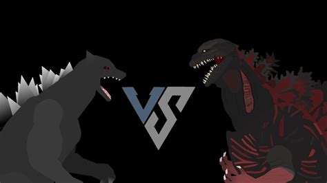 Godzilla Final Wars Vs Shin Godzilla Stick Nodes Youtube