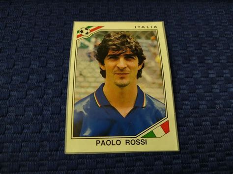 Download Old School Panini Paolo Rossi Wallpaper