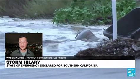 Tropical Storm Hilary Bears Down On California Video Dailymotion