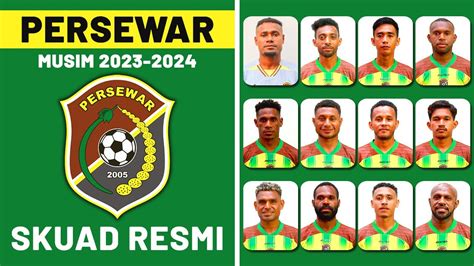 Daftar Skuad Persewar Waropen Skuad Resmi Persewar Waropen