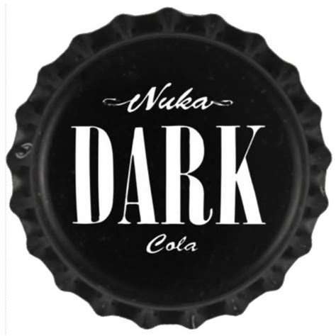 Nuka Cola Dark Bottle Cap by cory27 on DeviantArt