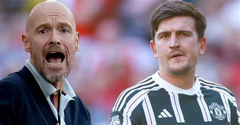 Harry Maguire Points Finger At Erik Ten Hag As He Justifies Man Utd