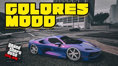 TOP COLORES MODDED CREW COLORS 2022 GTA ONLINE CODIGOS COLORES PARA