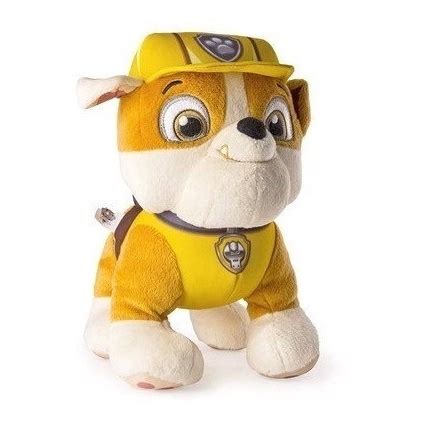 Pelúcia Rubble 30cm Patrulha Canina Antialérgico Sunny em Promoção