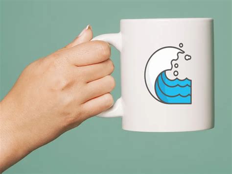 Water Wave Emoji Icon PNG Vector In SVG PDF AI CDR Format