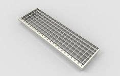 Stainless Hot Dip Galvanis Catwalk Mm Bar Grating Tangga Tapak T T