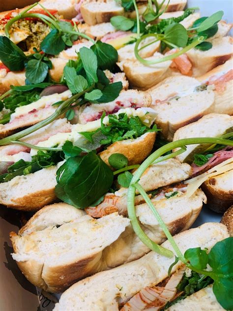 Bagel Platter Sandwich Platters Manchester Gourmet Galley Catering