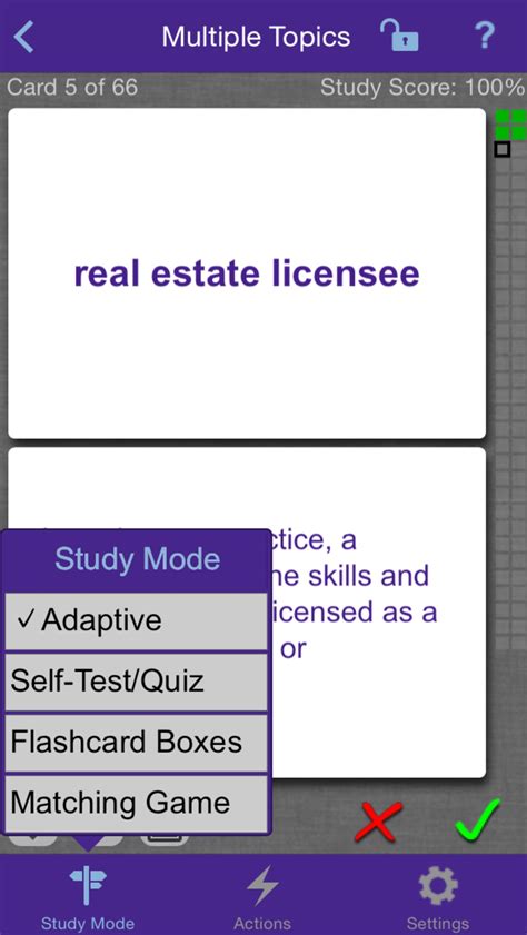 Kaplan Real Estate Terms Flashcards And Reference Para IPhone Descargar