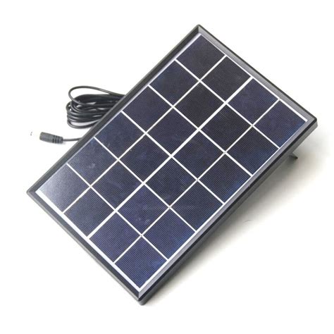 BUHESHUI 6W 6V Solar Cell Polycrystalline Solar Panel DIY Solar Power