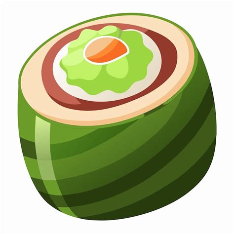 Sushi Rolls Vector Premium Ai Generated Vector