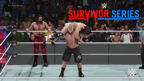 Wwe K Universe Mode Highlights Ppv Wwe Survivor Series Ppv