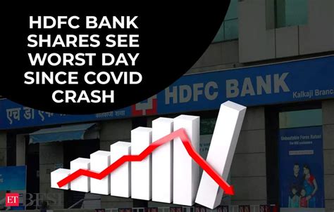 Why Are Hdfc Bank Shares Falling Bfsi News Et Bfsi