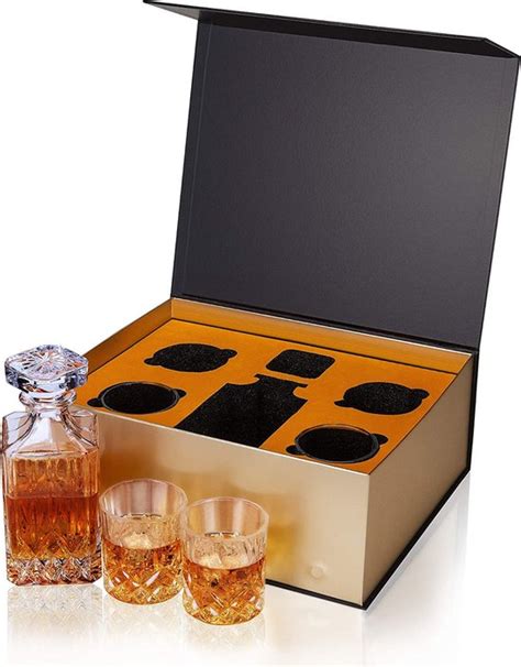 Whiskey Karaf Luxe Whiskey Set Met Karaf En Glazen Whiskey Cadeau