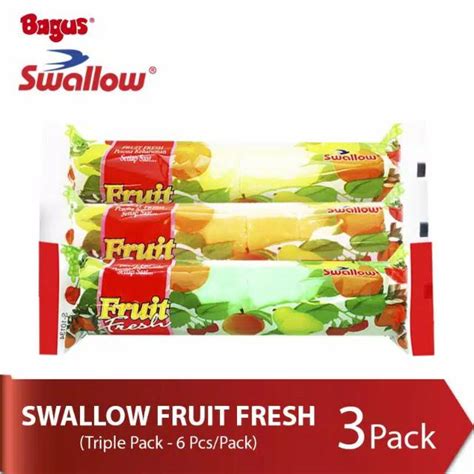 Jual Triple Pack KAMPER SWALLOW FRUIT FRESH 6 S 200gr Shopee Indonesia