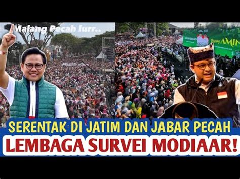 Viral Luar Biasa Antusias Anies Dan Cak Imin Di Jatim Dan Jabar