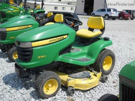 2010 John Deere X360 Lawn Mower W 48 Deck Lawn And Garden And Commercial Mowing John Deere