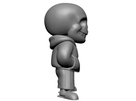 Sans From Undertale 3d Model 3d Printable Cgtrader