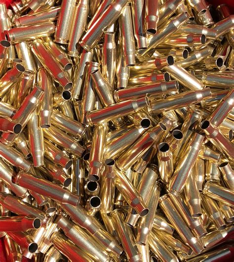 243 Winchester Once Fired Reloading Brass Blue Ridge Brass