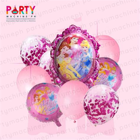 9in1 Disney Princess Balloon Set Disney Princess Shape Balloons