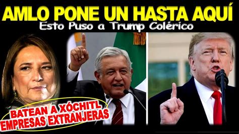 PARA EN SECO A TRUMP LO RETO A CERRAR LA FRONTERA OBRADOR