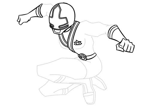 Power Rangers Samurai Coloring Pages