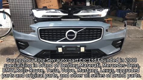 Original Full Auto Part Front Bumper Body Kit For Volvo S S S S