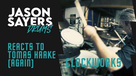 Drummer Reacts To Tomas Haake Of Meshuggah Clockworks Drum