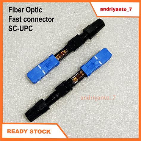 Jual Fast Connector Fiber Optic SC UPC Shopee Indonesia