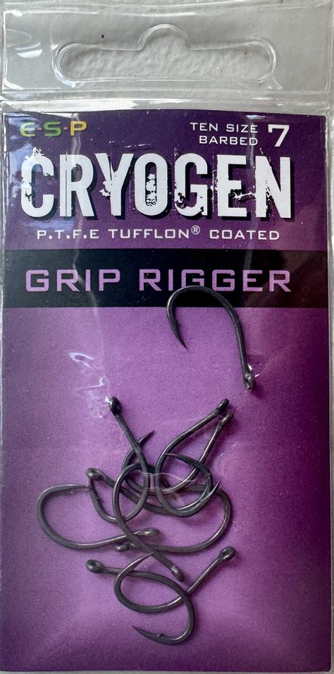 Cryogen Grip Rigger Size7 Micro Barb Qty 10 Per Pack