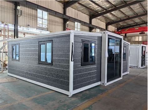 Portable Prefabricated Tiny Home 13x20ft Mobile Expandable Plastic Prefab House For