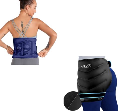 Amazon REVIX Extra Large Hip Ice Pack Wrap And Ice Pack For