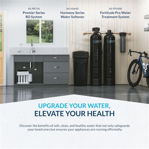 Aquasure Harmony Series 48 000 Grains Whole House Water Softener W High Efficiency Digital