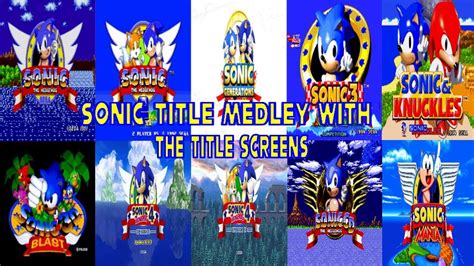 Sonic 1 Title Screen Font