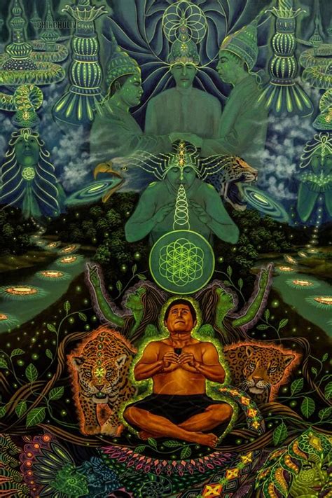 Pin By Mystic Gangsta On Ayahuasca Daime Psychadelic Art Ayahuasca