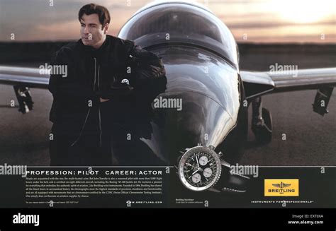 S Uk Breitling Magazine Advert Stock Photo Alamy