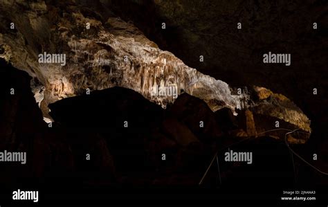 Big Room Carlsbad Caverns National Park New Mexico Usa Stock Photo