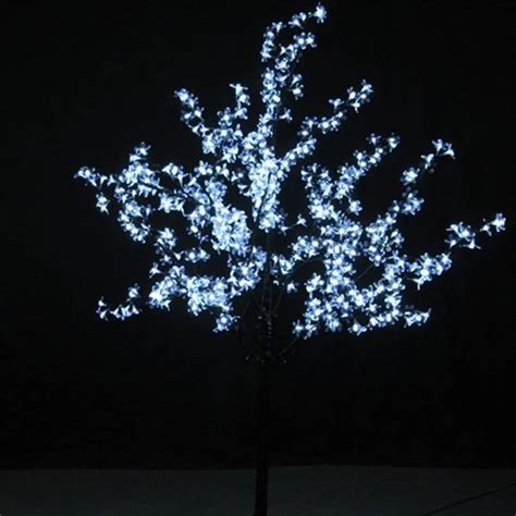 LED Christmas Cherry Blossom Tree Light LED Bulbs 1 5m Height 110 220V