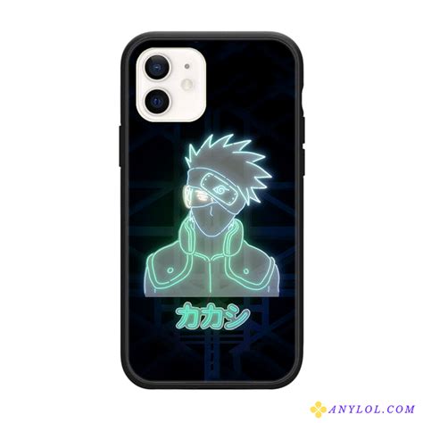 Anime Naruto Kakashi Led Phone Case For Iphone Anylol