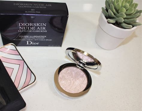 Dior Diorskin Nude Air Glowing Gardens Illuminating Powder In Glowing