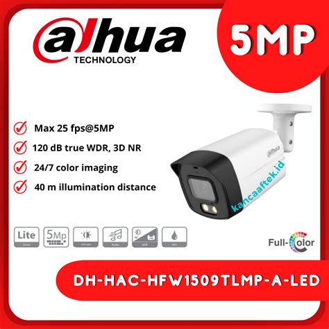 DH HAC HFW1509TLMP A LED Analog 5MP DAHUA Kanca Afaceri