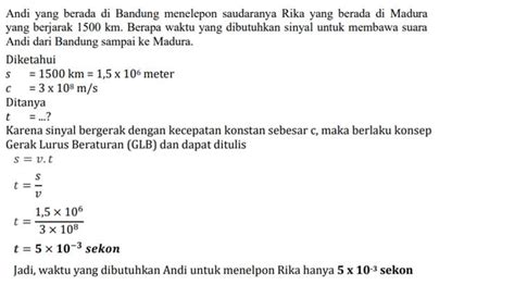 Contoh Soal Gelombang Elektromagnetik Kelas Jawaban