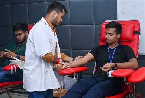 Blood Donation Camp By Nss Unit Ilead