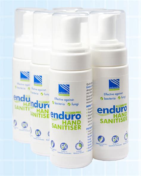 Enduro Hand Sanitiser 200ml Foaming Bottle Endurocide Shop