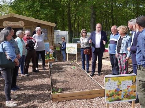 BUDGET PARTICIPATIF DE MONTLOUIS SUR LOIRE INAUGURATION DU JARDIN