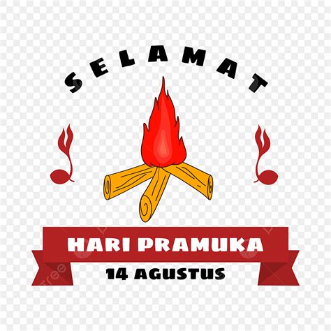 Scout Hari Pramuka Vector Hd Images Selamat Hari Pramuka Design With