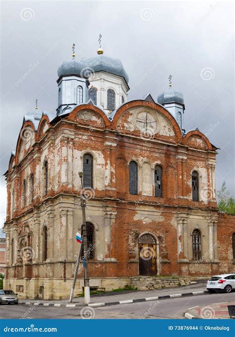 Igreja Do Arcanjo Michael Cidade De Yelets Imagem De Stock Editorial