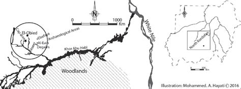 General view of North Kordofan region, showing the Aarchaeological area. | Download Scientific ...